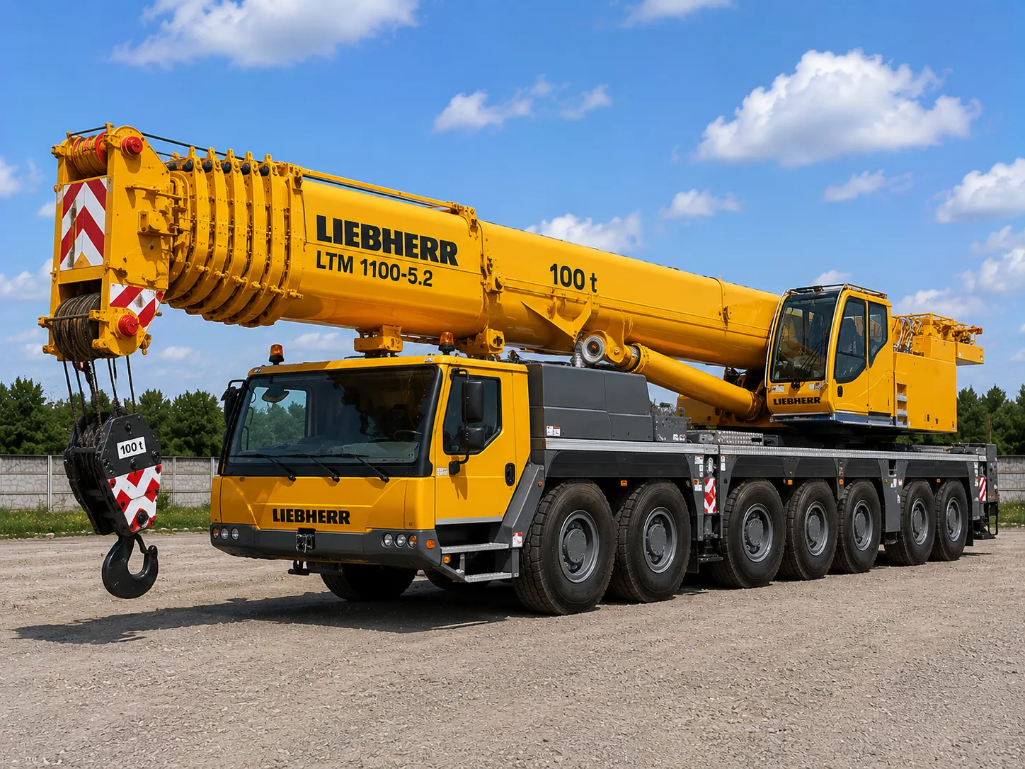 Автокран Liebherr 100 тонн в аренду